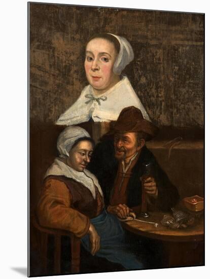 A Dutch Tavern Scene, Early 17th Century-Adriaen Brouwer-Mounted Giclee Print