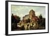 A Dutch Town with a Church-Willem Koekkoek-Framed Giclee Print