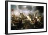 A Dutch Yacht Race, off the Coast of Northern Europe. Oil on Canvas, around 1630 by Andries Van Eer-Andries van Eertvelt-Framed Giclee Print