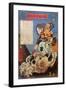 A Dutchman Capturing a Ferocious Tiger Alive-Kyosai Kawanabe-Framed Giclee Print