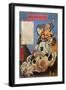 A Dutchman Capturing a Ferocious Tiger Alive-Kyosai Kawanabe-Framed Giclee Print