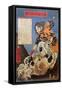 A Dutchman Capturing a Ferocious Tiger Alive-Kyosai Kawanabe-Framed Stretched Canvas