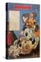 A Dutchman Capturing a Ferocious Tiger Alive-Kyosai Kawanabe-Stretched Canvas