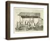 A Dyak Forge, Borneo-null-Framed Giclee Print