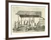 A Dyak Forge, Borneo-null-Framed Giclee Print