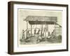 A Dyak Forge, Borneo-null-Framed Giclee Print