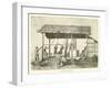 A Dyak Forge, Borneo-null-Framed Giclee Print