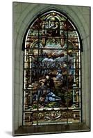 A Dying Soldier (Stained Glass)-French-Mounted Giclee Print