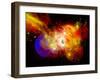 A Dying Star Turns Nova as it Blows Itself Apart-Stocktrek Images-Framed Premium Photographic Print