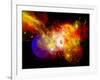 A Dying Star Turns Nova as it Blows Itself Apart-Stocktrek Images-Framed Photographic Print