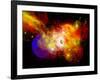 A Dying Star Turns Nova as it Blows Itself Apart-Stocktrek Images-Framed Photographic Print