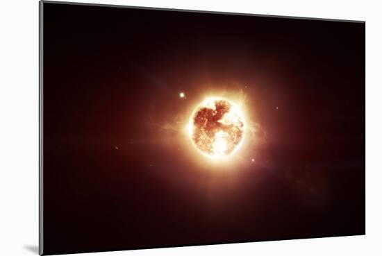 A Dying Star Which Will Soon Give New Beginning to a Black Hole-Stocktrek Images-Mounted Art Print