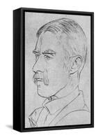 A E (Alfred Edward)-William Rothenstein-Framed Stretched Canvas