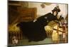 A Elegant Lady-Hippolyte-casimir Gourse-Mounted Giclee Print