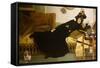 A Elegant Lady-Hippolyte-casimir Gourse-Framed Stretched Canvas