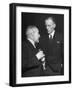 A. Emil Davies Talking with Sir Ernest Gowers at Reception-null-Framed Photographic Print