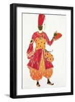 A Eunuch, from the Ballet 'Scheherazade', by Rimsky-Korsakov,-Leon Bakst-Framed Giclee Print