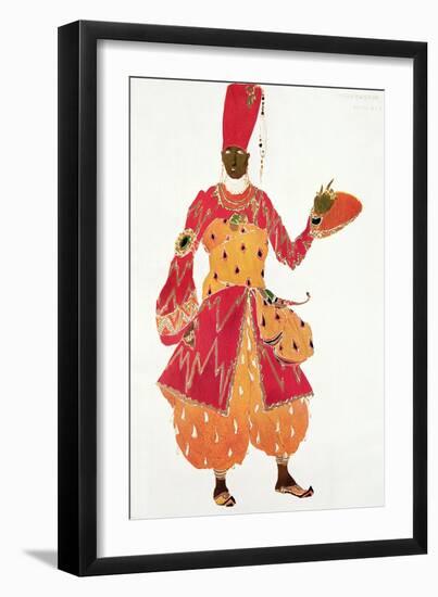 A Eunuch, from the Ballet 'Scheherazade', by Rimsky-Korsakov,-Leon Bakst-Framed Giclee Print