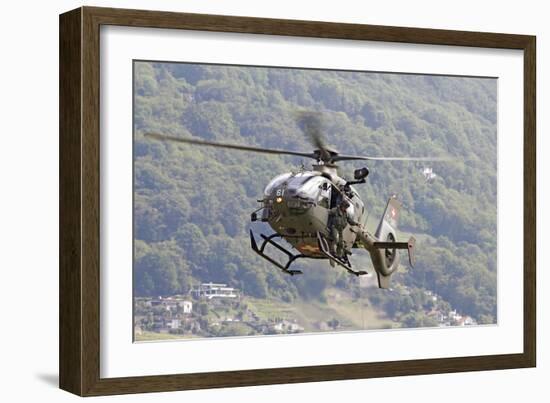 A Eurocopter Ec635 of the Swiss Air Force-null-Framed Photographic Print