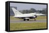 A Eurofighter Typhoon 2000 of the Italian Air Force Taxiing on the Runway-Stocktrek Images-Framed Stretched Canvas