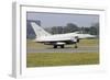 A Eurofighter Typhoon 2000 of the Italian Air Force Taxiing on the Runway-Stocktrek Images-Framed Photographic Print