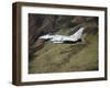 A Eurofighter Typhoon F2 Aircraft of the Royal Air Force Low Flying in North Wales-Stocktrek Images-Framed Photographic Print