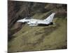 A Eurofighter Typhoon F2 Aircraft of the Royal Air Force Low Flying in North Wales-Stocktrek Images-Mounted Photographic Print