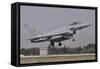 A Eurofighter Typhoon Fgr4 of the Royal Air Force Landing at Konya Air Base-Stocktrek Images-Framed Stretched Canvas