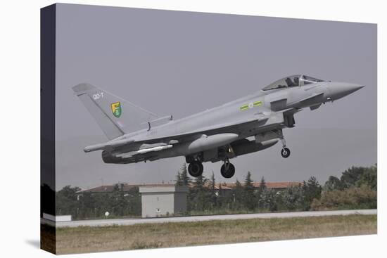 A Eurofighter Typhoon Fgr4 of the Royal Air Force Landing at Konya Air Base-Stocktrek Images-Stretched Canvas