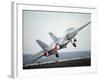 A F-14A Tomcat Aircraft Is Launched-Stocktrek Images-Framed Photographic Print