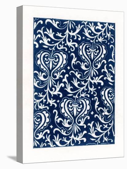 A Fabric Pattern., 1843-null-Stretched Canvas