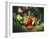 A Face Made from Vegetables and Fruit-jovandenberg-Framed Photographic Print