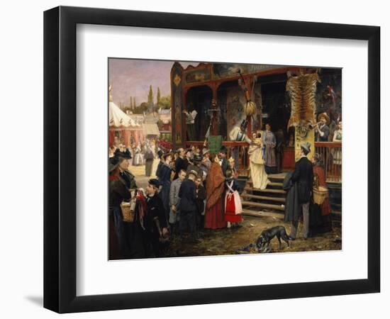 A Fair in Berlin-Carl Welz-Framed Giclee Print