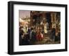 A Fair in Berlin-Carl Welz-Framed Giclee Print