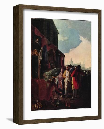 'A Fair in Madrid', 1779 (1939)-Francisco Goya-Framed Giclee Print