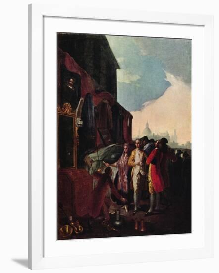 'A Fair in Madrid', 1779 (1939)-Francisco Goya-Framed Giclee Print