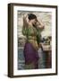 A Fair Reflection, 1915-John William Godward-Framed Giclee Print