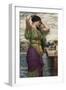 A Fair Reflection, 1915-John William Godward-Framed Giclee Print