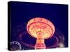 A Fair Ride Shot with a Long Exposure at Night-graphicphoto-Stretched Canvas