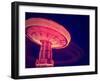 A Fair Ride Shot with a Long Exposure at Night-graphicphoto-Framed Photographic Print