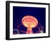 A Fair Ride Shot with a Long Exposure at Night-graphicphoto-Framed Photographic Print