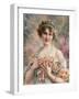 A Fair Rose, 1919-Emile Vernon-Framed Giclee Print