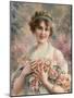 A Fair Rose, 1919-Emile Vernon-Mounted Giclee Print