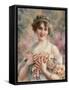 A Fair Rose, 1919-Emile Vernon-Framed Stretched Canvas