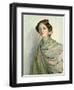 'A Fair Spaniard', Portrait of Mrs Chowne (Oil on Canvas)-John Lavery-Framed Giclee Print