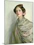 'A Fair Spaniard', Portrait of Mrs Chowne (Oil on Canvas)-John Lavery-Mounted Giclee Print