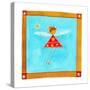 A Fairy Holding a Wand-null-Stretched Canvas