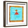 A Fairy Holding a Wand-null-Framed Giclee Print