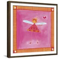 A Fairy Holding a Wand-null-Framed Giclee Print