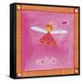 A Fairy Holding a Wand-null-Framed Stretched Canvas